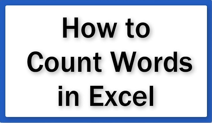Count Words in Excel