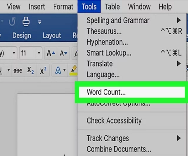 How To Count Characters In Word (MS Word)